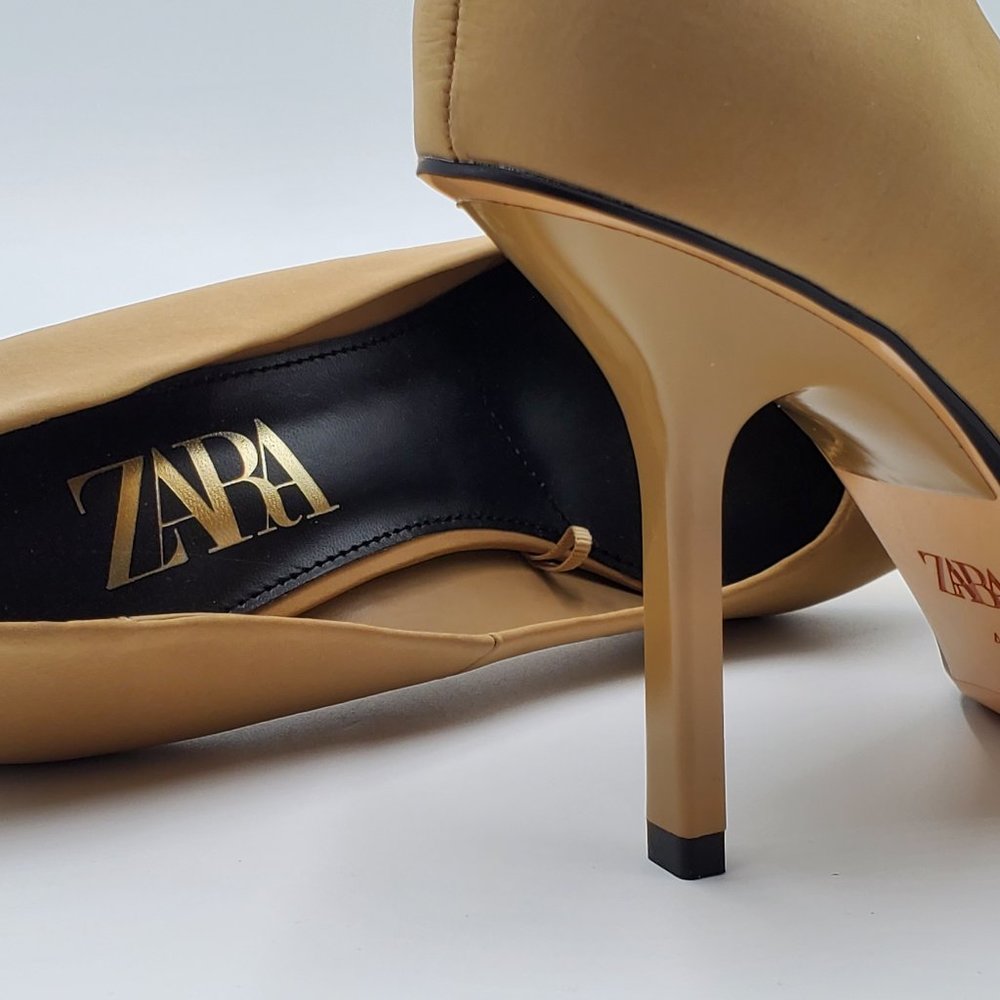 Zara Fabric Stilettos - NWT - Picture 7 of 16